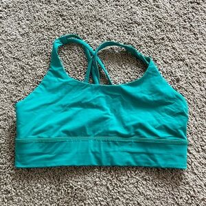 Lululemon Sports Bra, Size 12 in Green